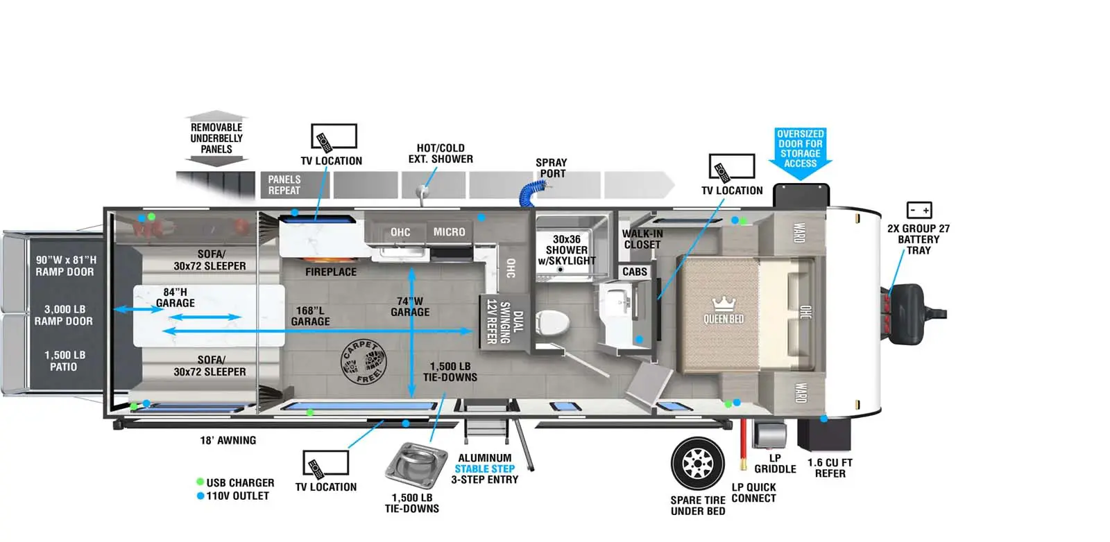 270RTK Floorplan Image